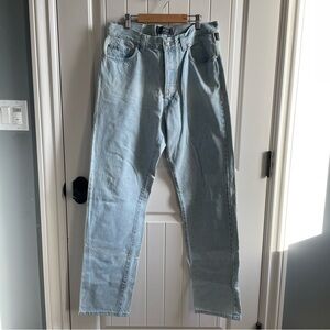 Vintage Versace Light Wash Straight Leg Jeans